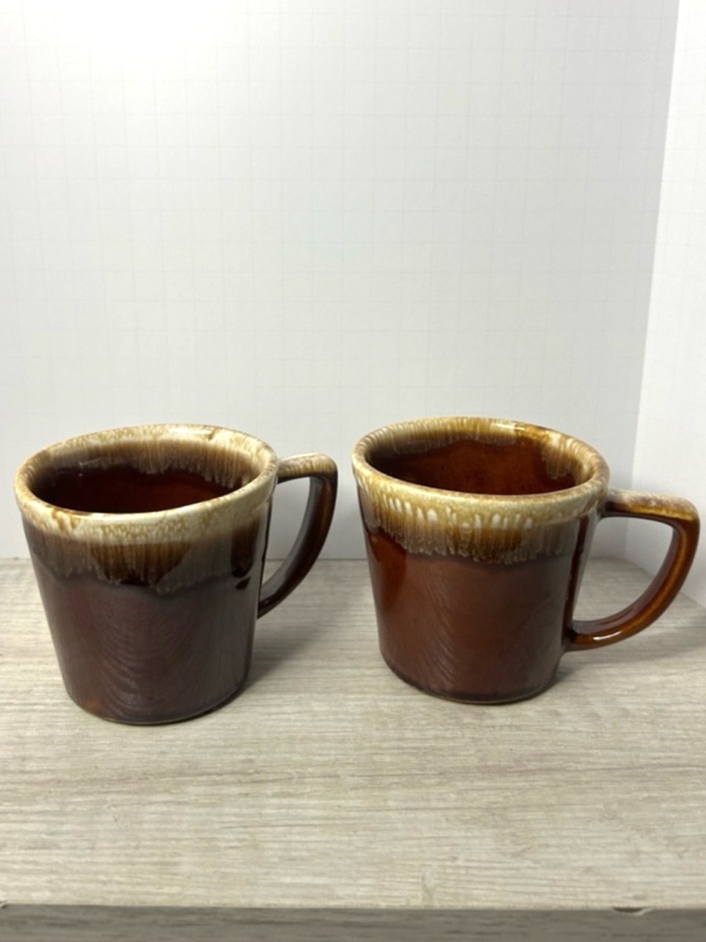 Vintage McCoy Stoneware Mug Set